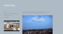 Desktop Screenshot of meteotop.ch